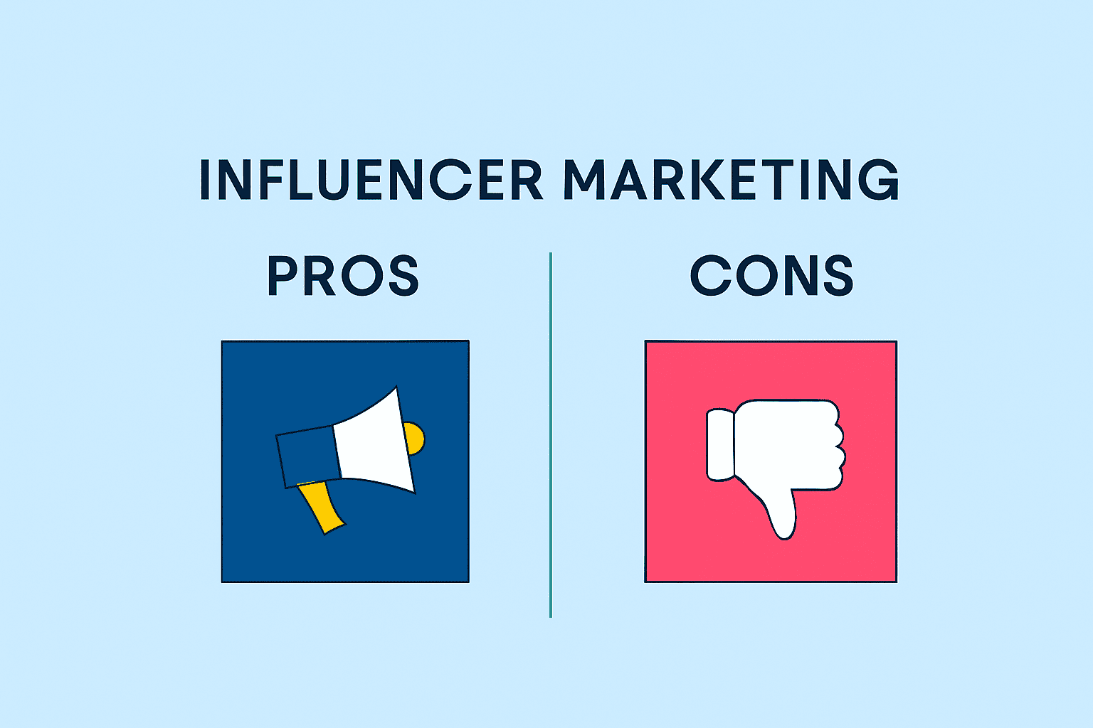What are Some Benefits and Drawbacks of Influencer Marketing?